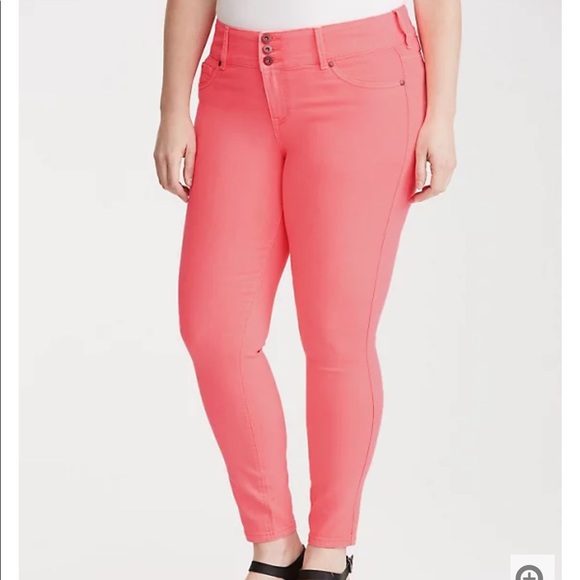 torrid Denim - Torrid| Dark Pink Jeggings